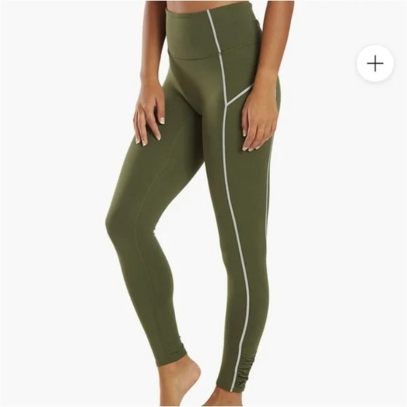 Free People You're a Peach leggings Secret Moss Sz xs - Picture 4 of 8